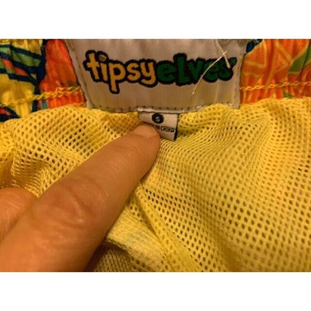 TIPSY ELVES SIZE SMALL SWIM TRUNKS - Picture 3 of 3